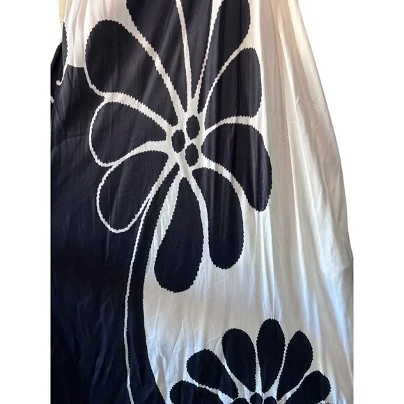 Farm Rio Palermo Floral Cut Out Maxi Dress Tropical Print XXS New With Tags - Picture 11 of 16